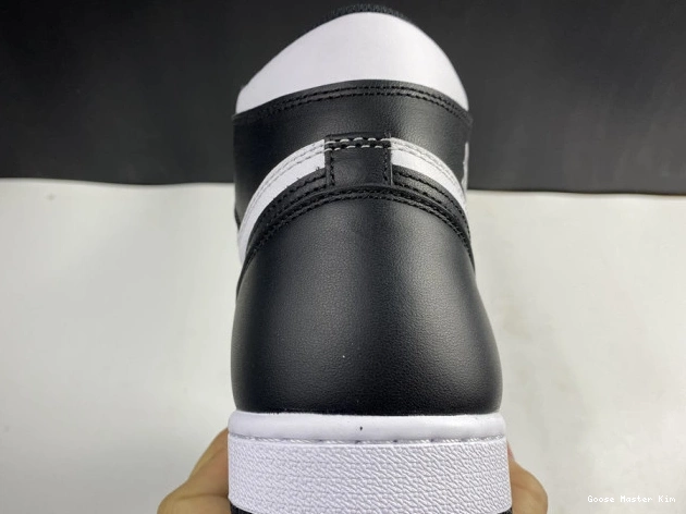 555088-010 White Black Retro 1 Jordan Air (2014) 0807